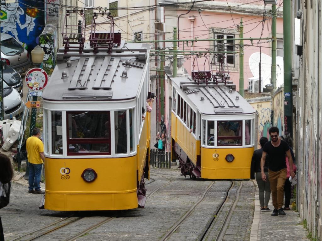 Lissabon - Ascensor da Glória - 2018